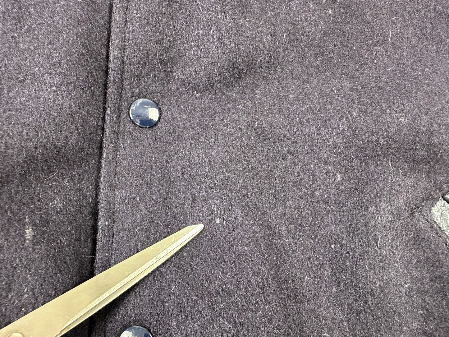 Michigan Wool and Leather Bomber Jacket