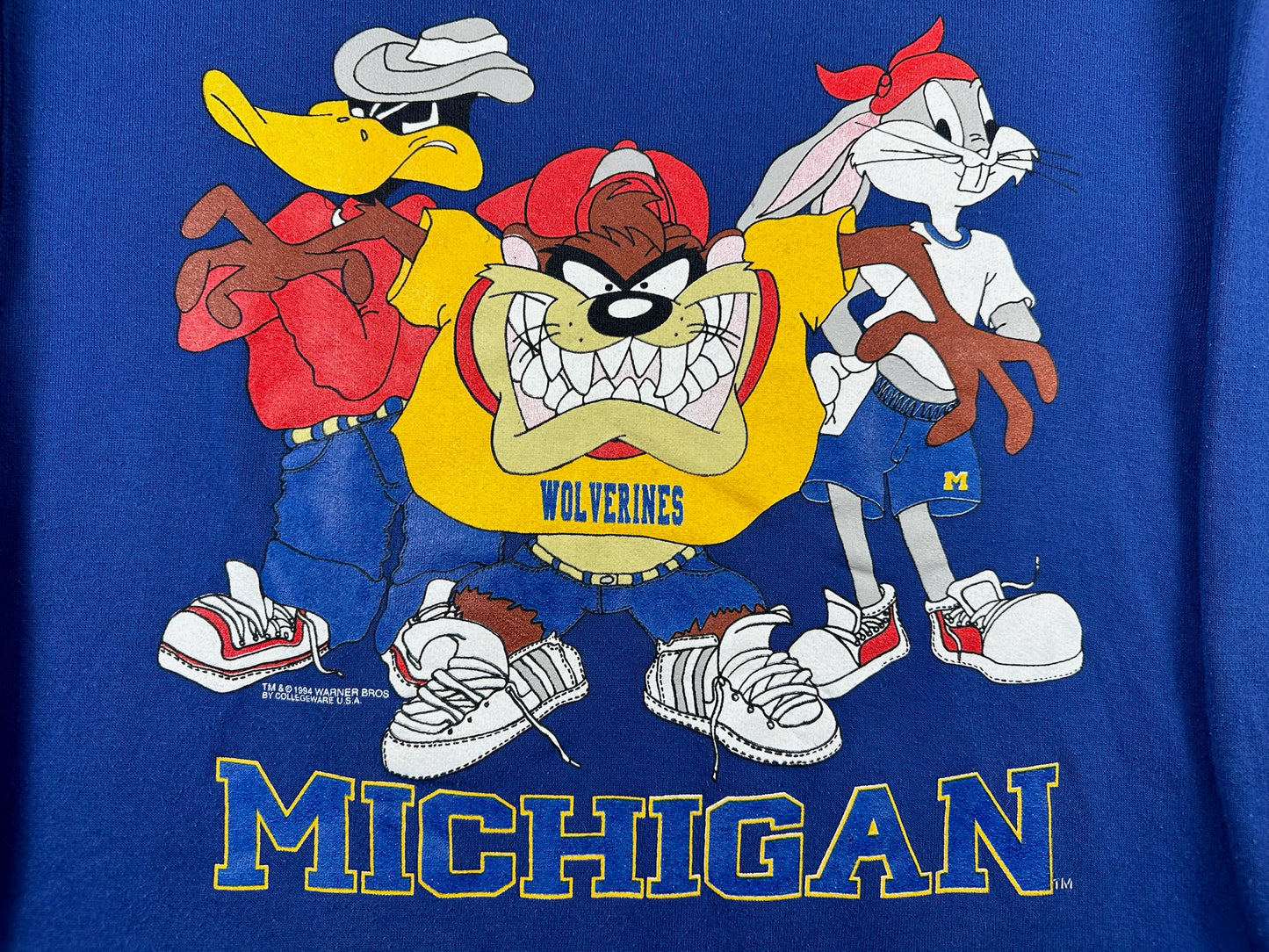 Michigan x Looney Tunes Crewneck