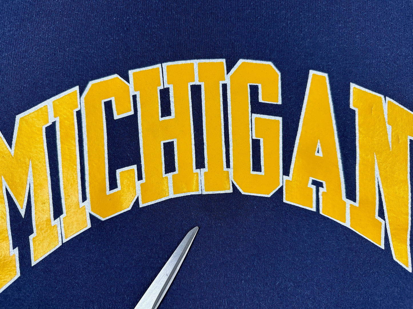 Michigan Vintage Classic Script Crewneck