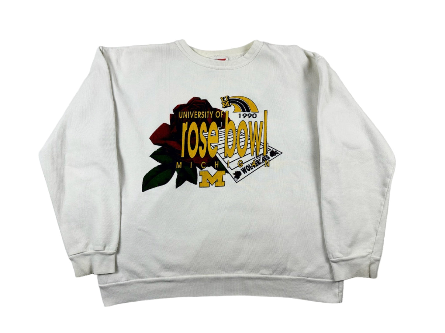 Michigan 1990 Rose Bowl Crewneck