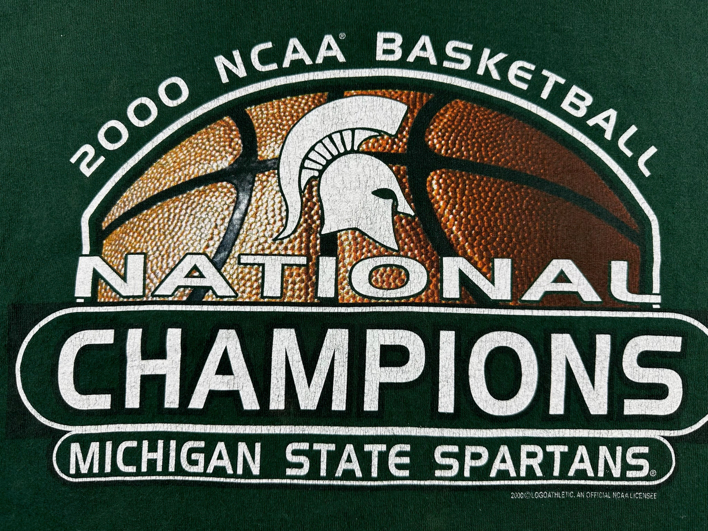 Michigan State Basketball 2000 National Champions T-Shirt