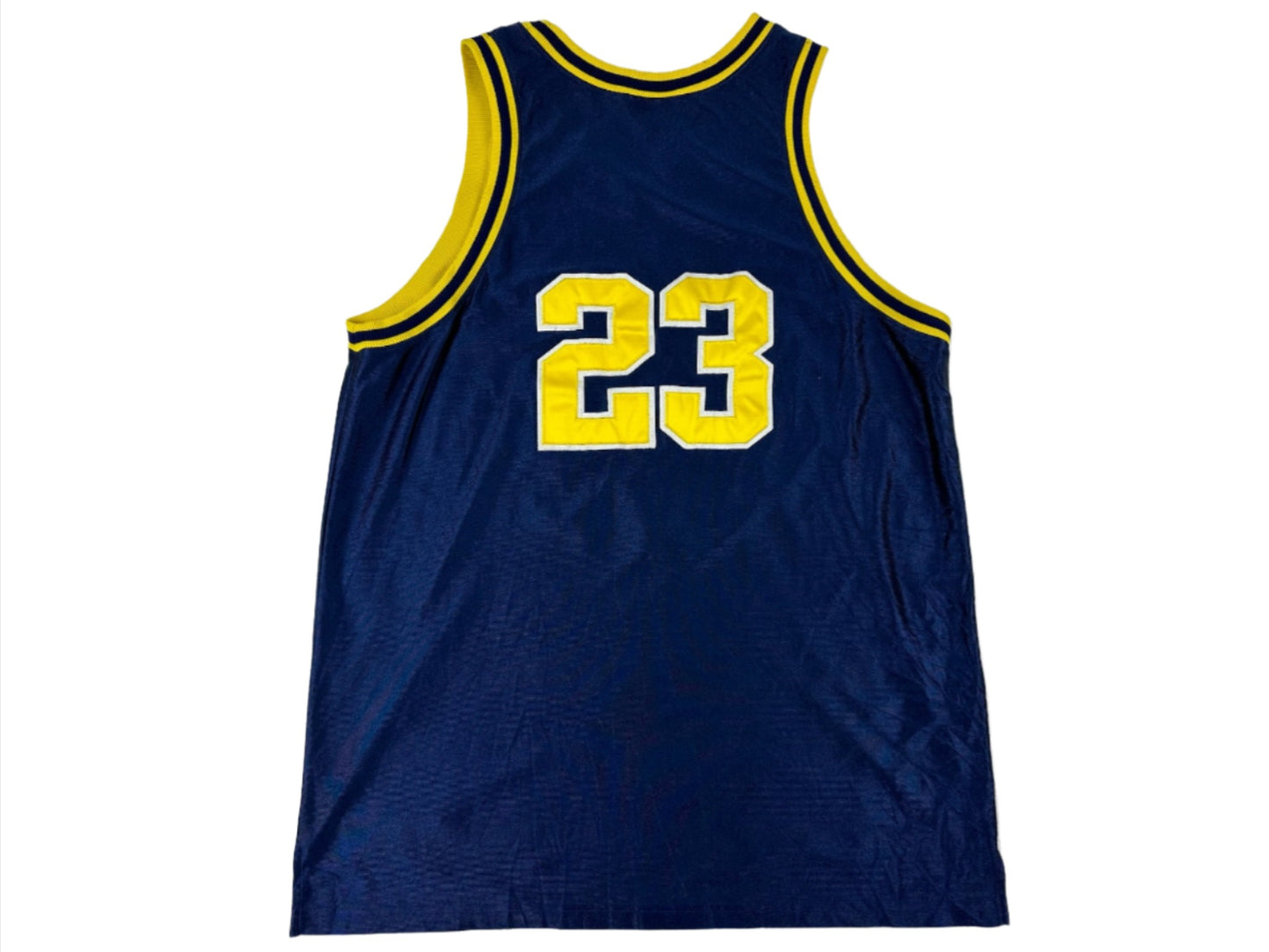 Michigan #23 Embroidered Basketball Jersey