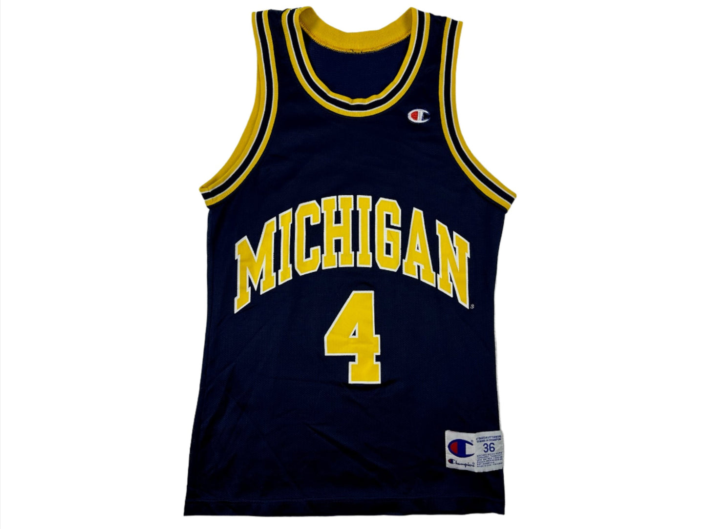 Michigan #4 Basketball Jersey