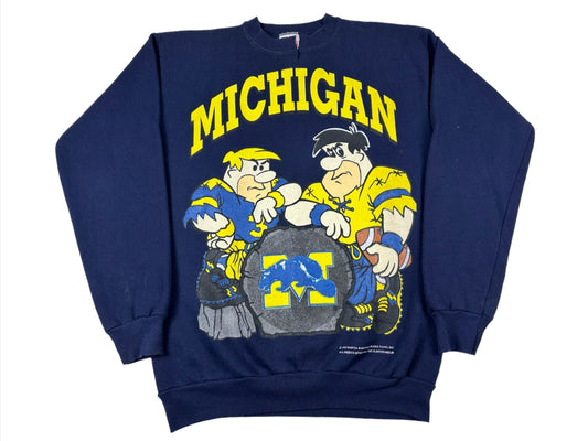 Michigan Flintstones Crewneck