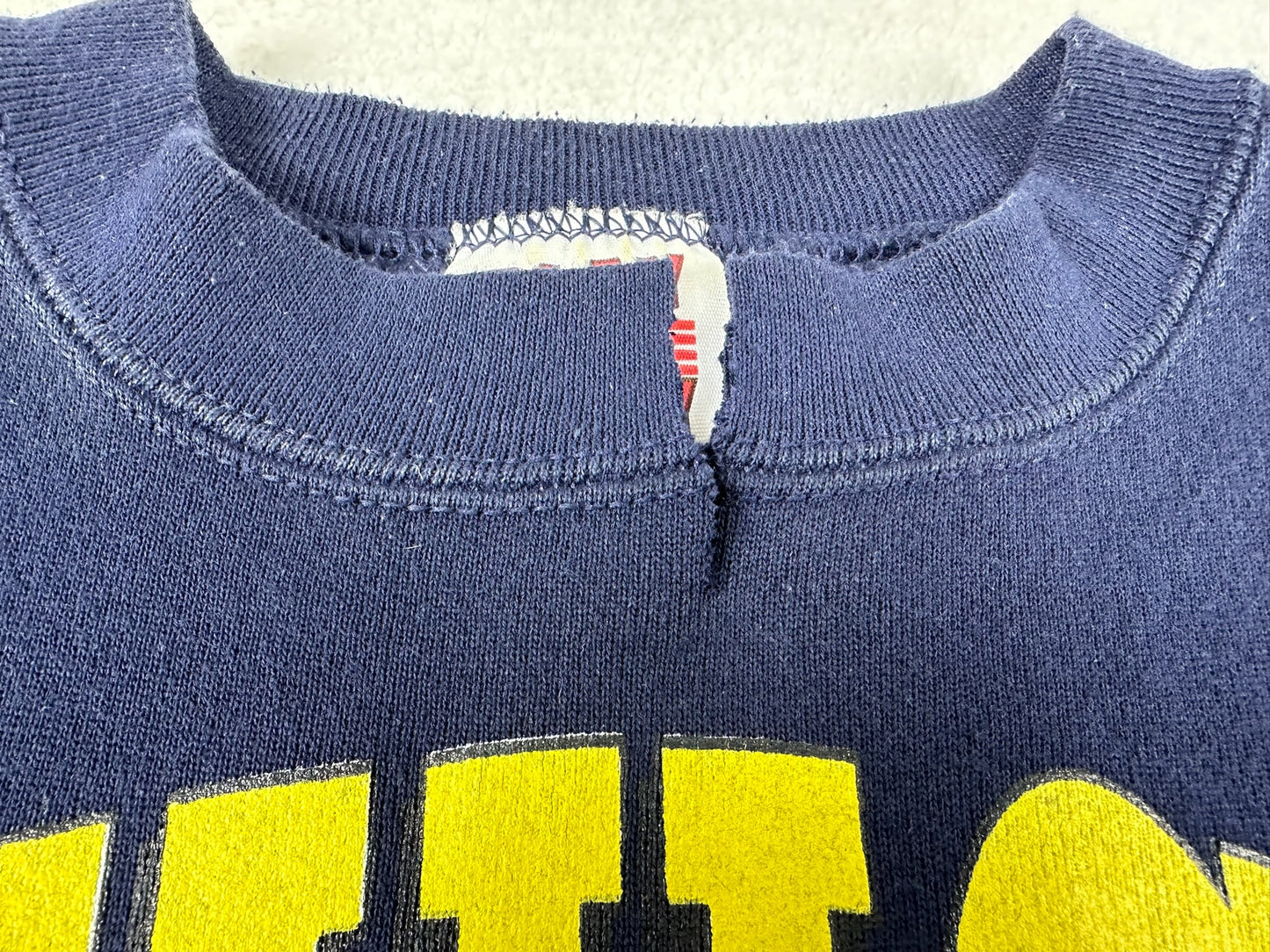 Michigan Flintstones Crewneck
