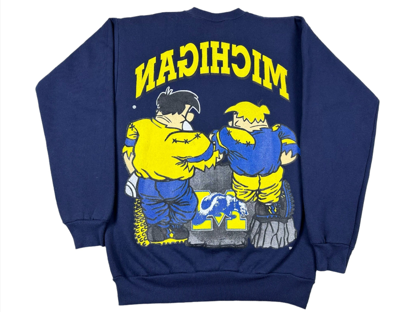 Michigan Flintstones Crewneck