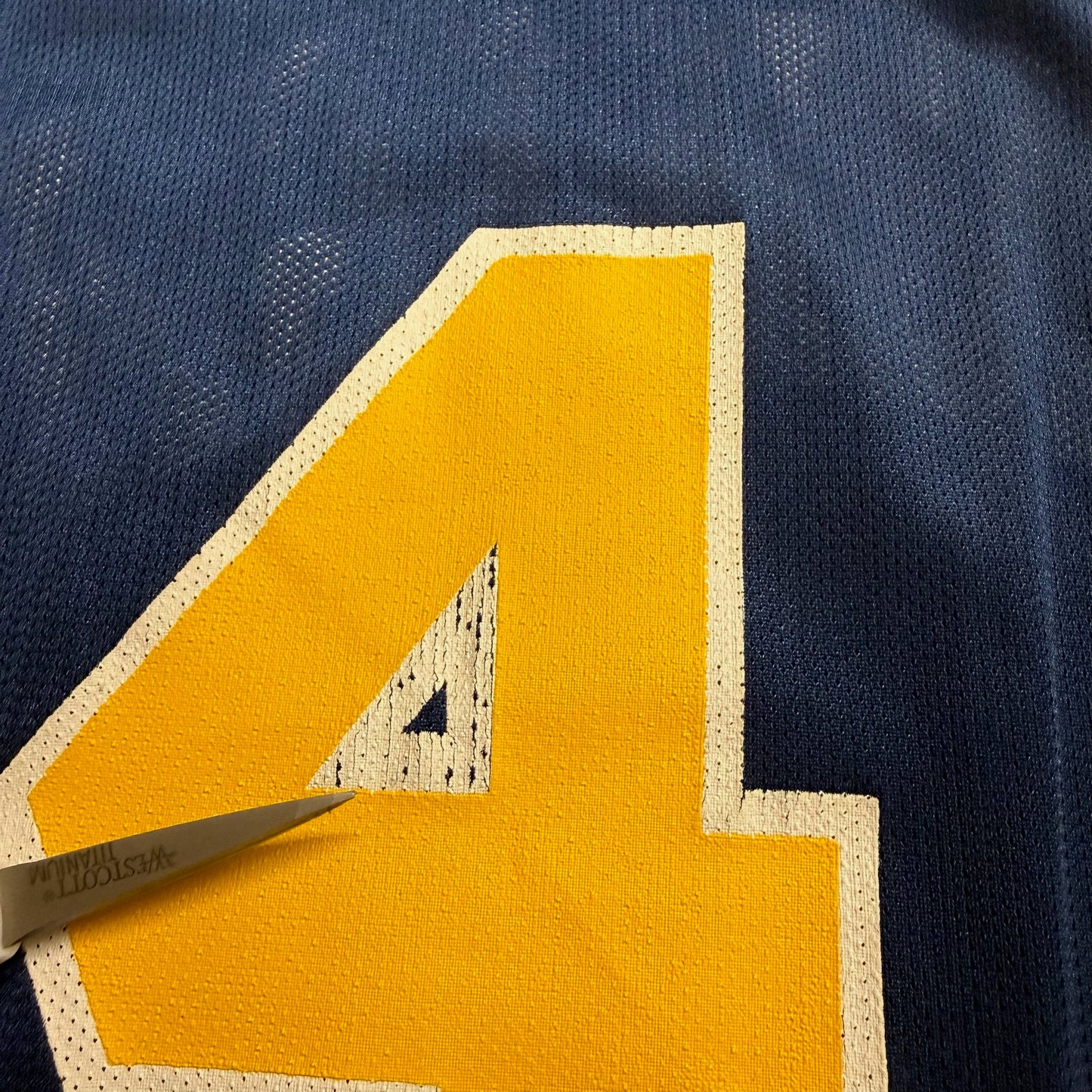Michigan #4 Basketball Jersey