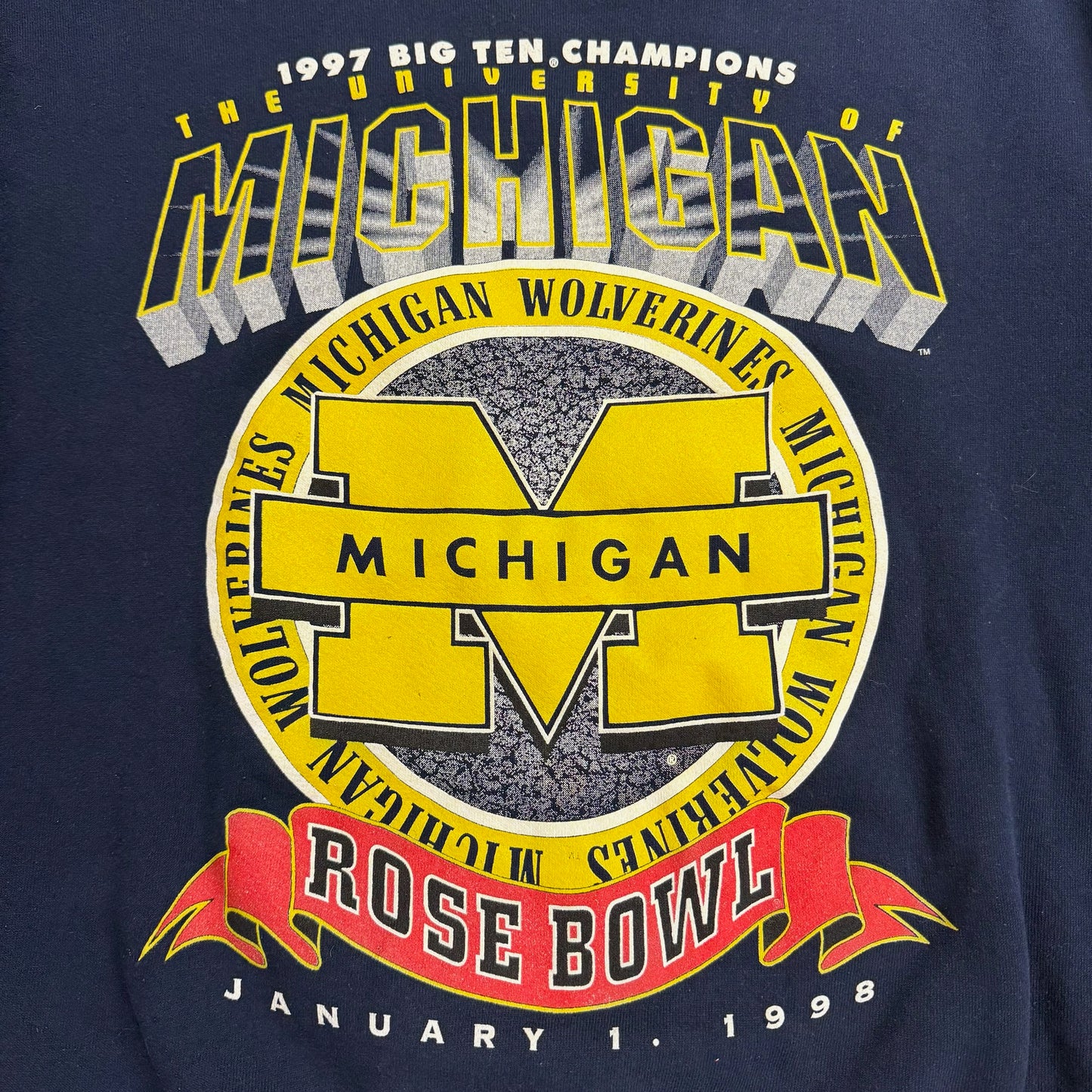 Michigan 1998 Rose Bowl Crewneck