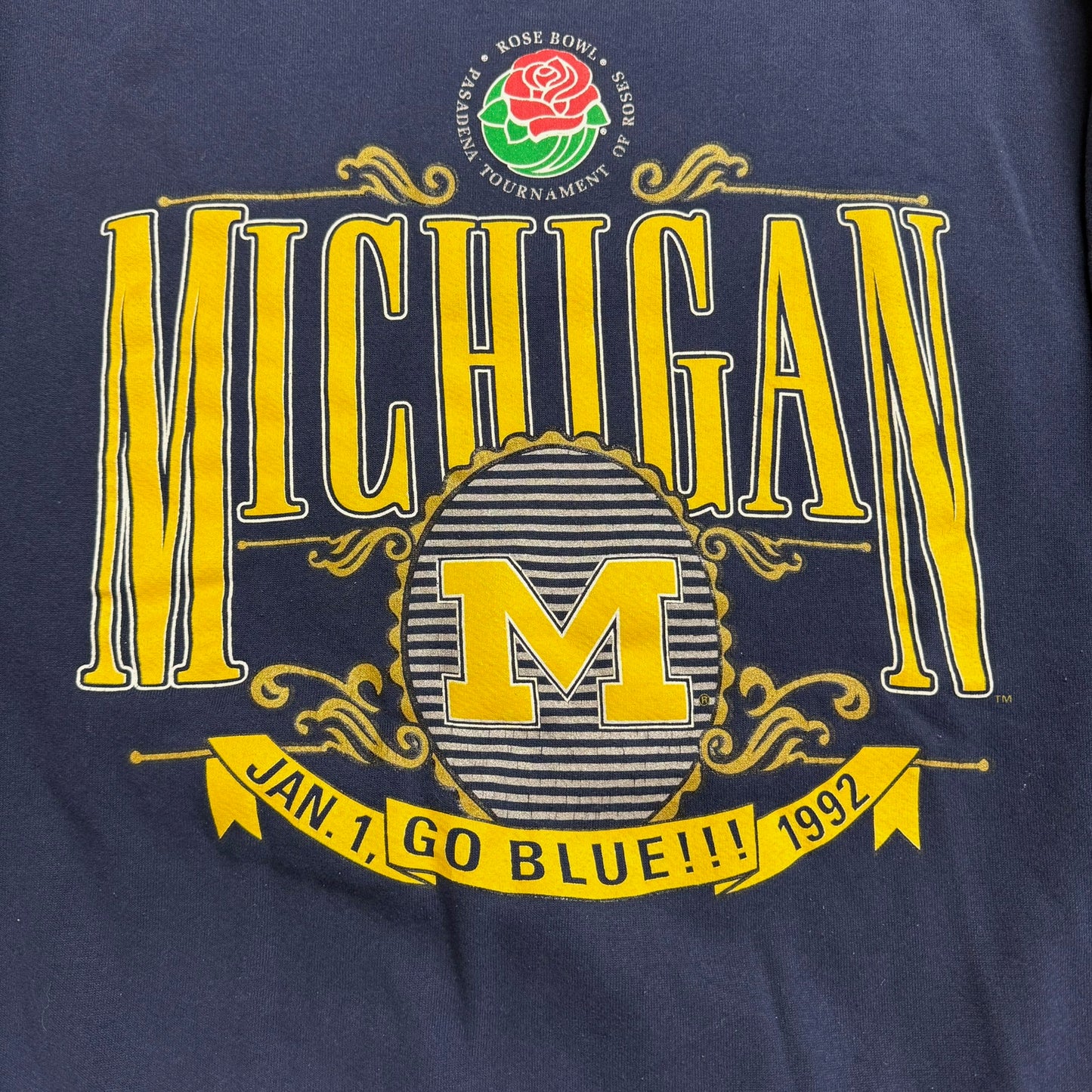 Michigan 1992 Rose Bowl Crewneck