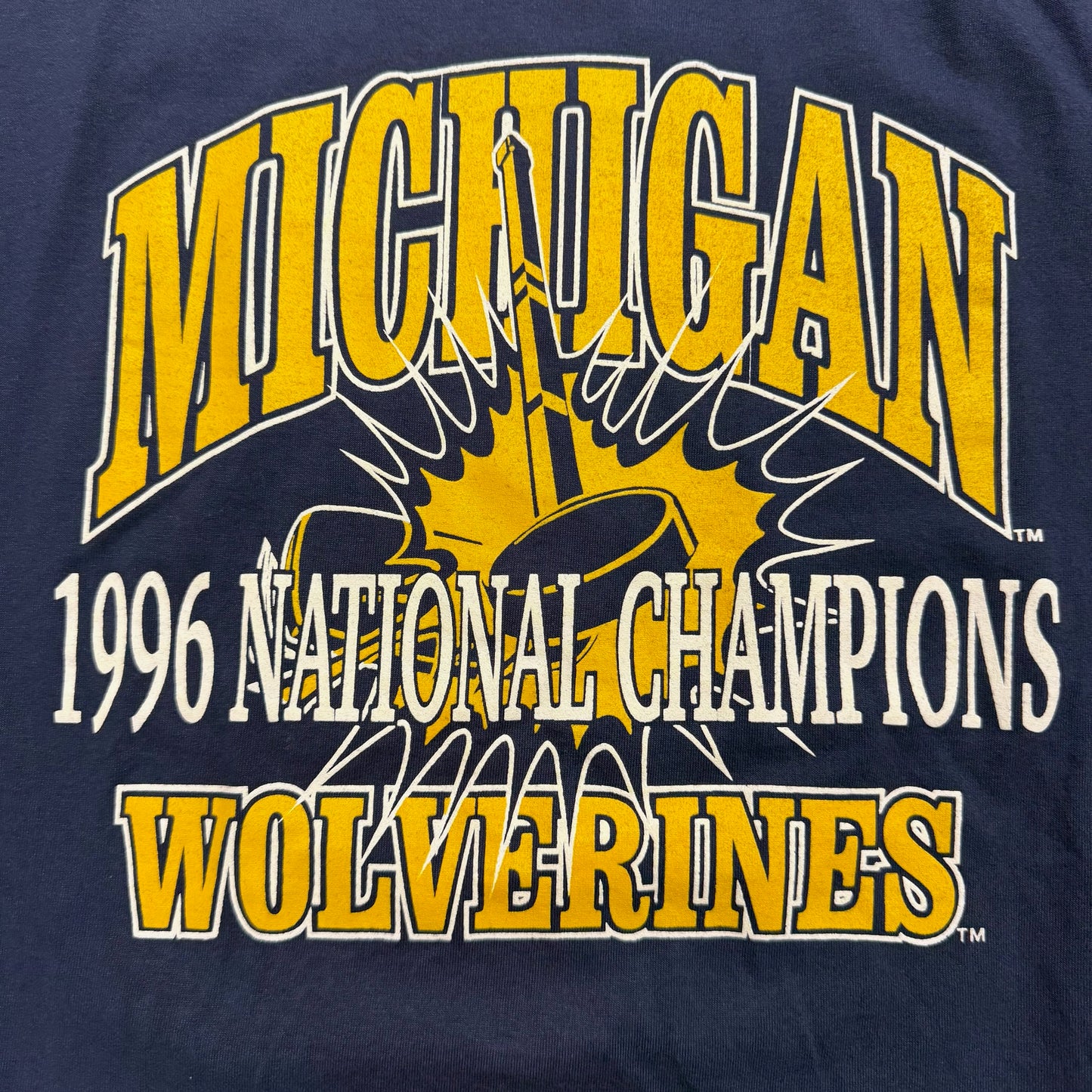 Michigan 1996 Hockey National Champions T-Shirt