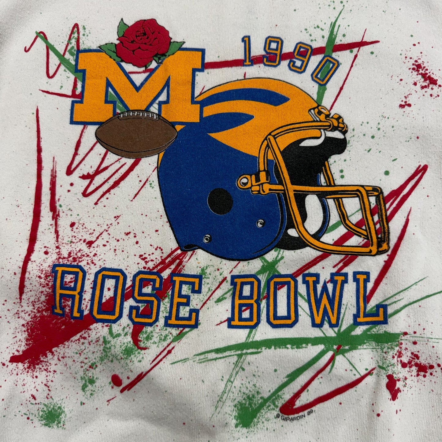 Michigan 1990 Rose Bowl Crewneck