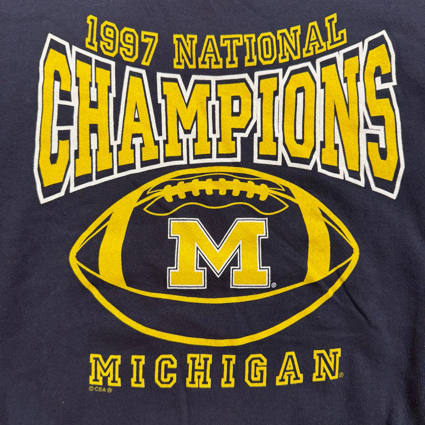 Michigan 1997 National Champions Crewneck