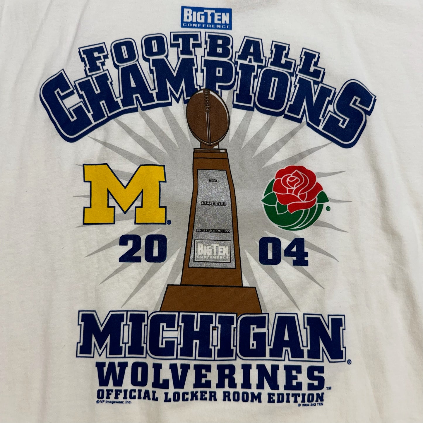 Michigan 2004 Big Ten Champs T-Shirt