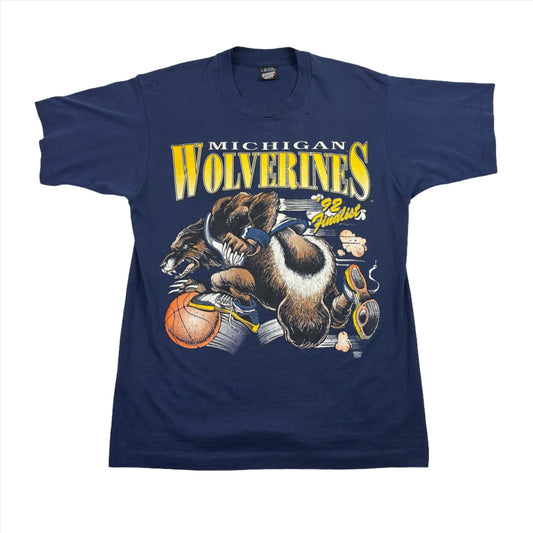 Michigan Basketball 1992 Graphic T-Shirt