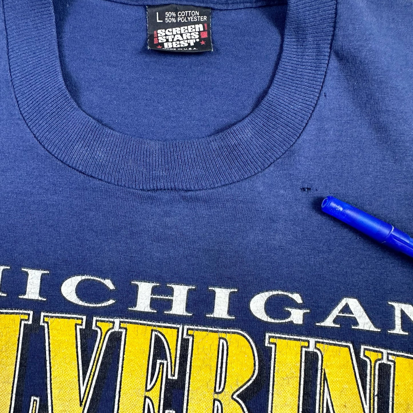 Michigan Basketball 1992 Graphic T-Shirt