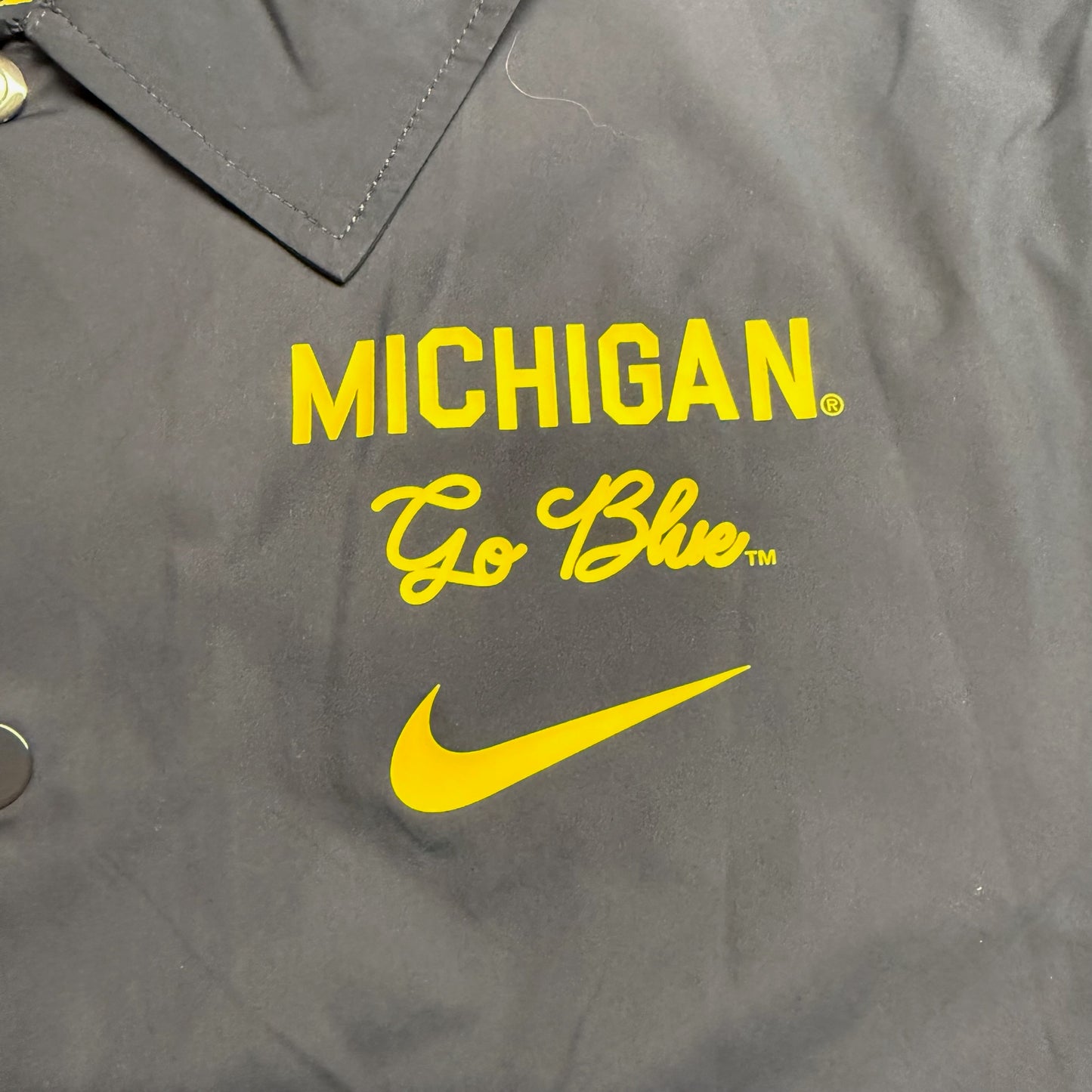 NEW Michigan Coaches Jacket