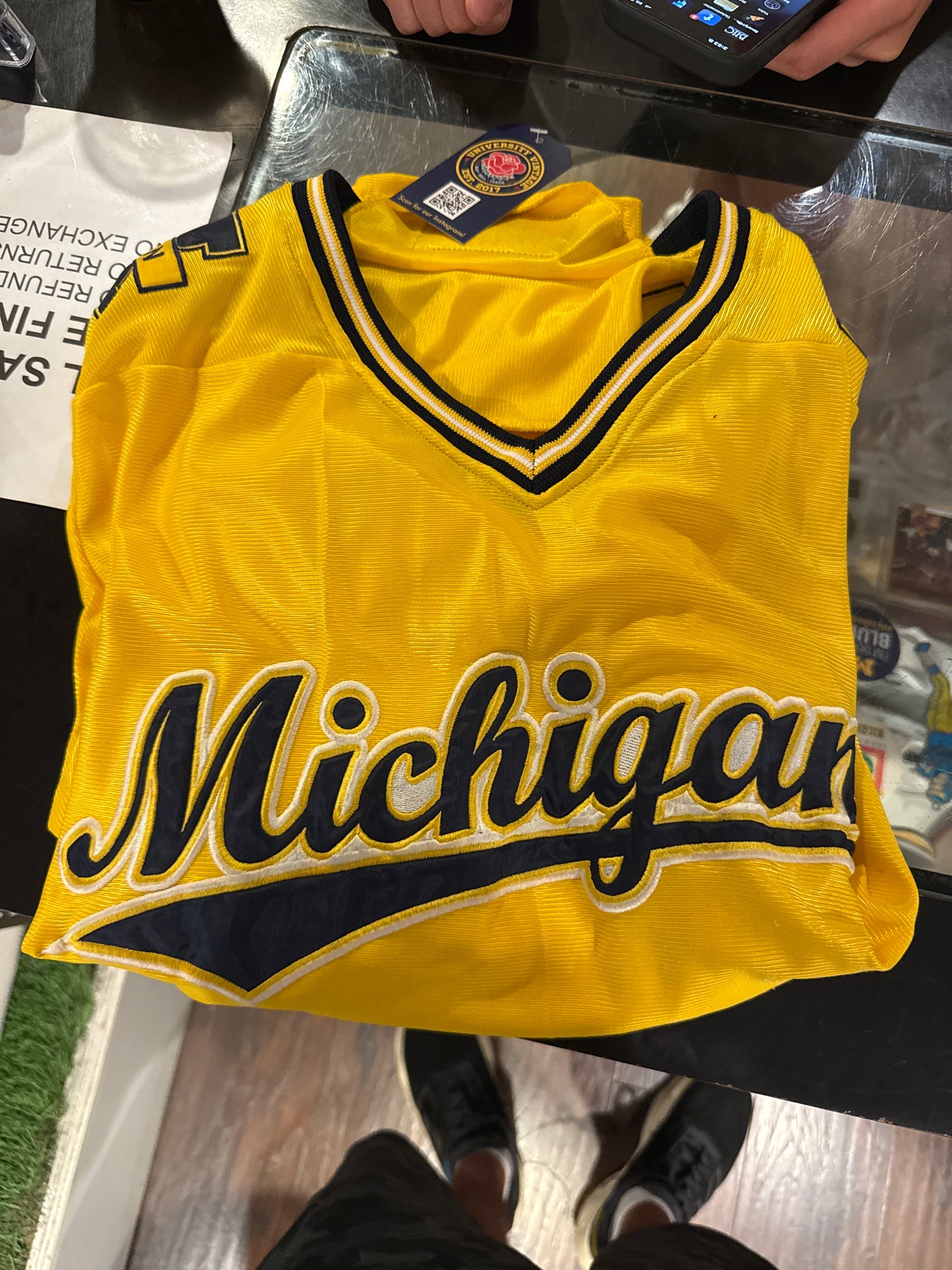 Michigan hockey jersey