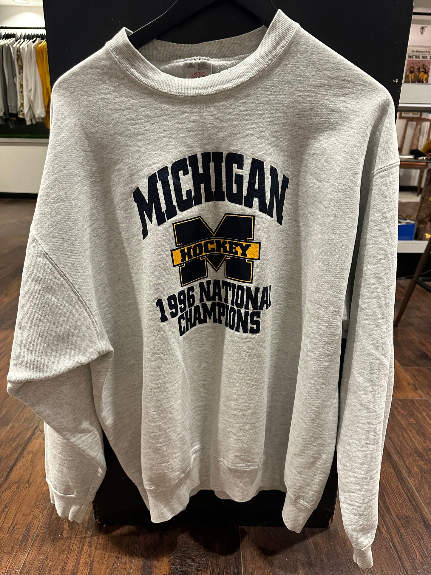 Michigan 96 Hockey Crewneck