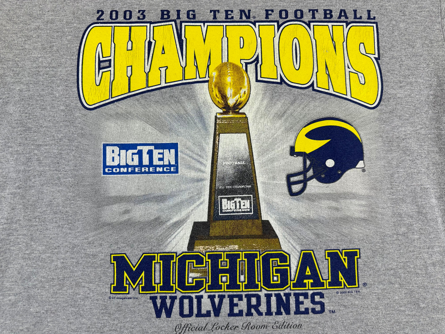 Michigan 2003 Big 10 Champs T-Shirt