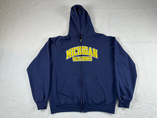 Michigan Zip-Up Sweatshirt