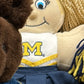 Michigan Bear & cheer leader