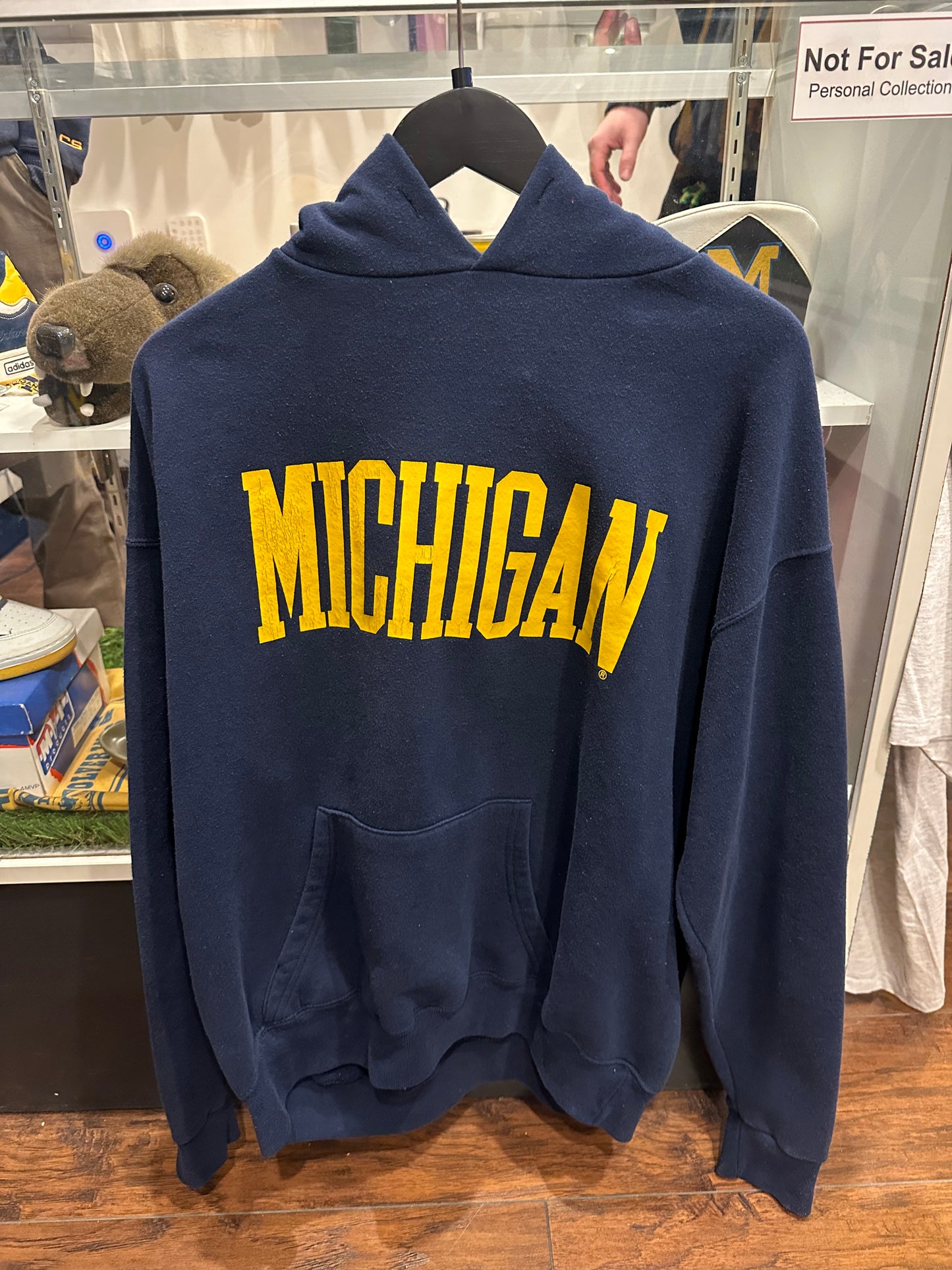 Michigan T and Sweatshirt