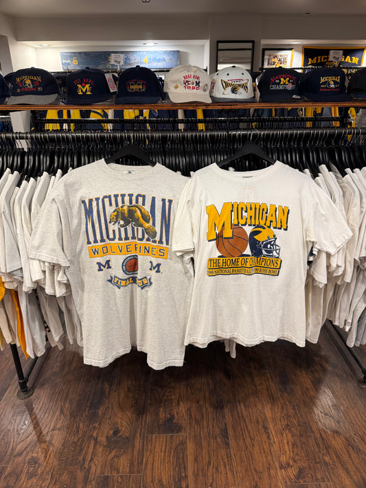 2 Michigan shirts