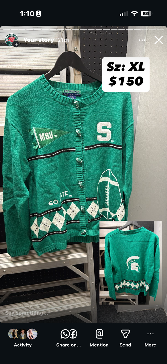 MSU sweater