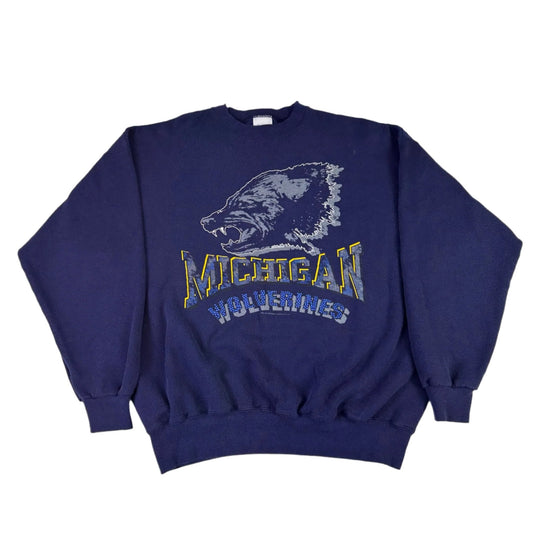 Michigan Vintage Wolverine Graphic Crewneck