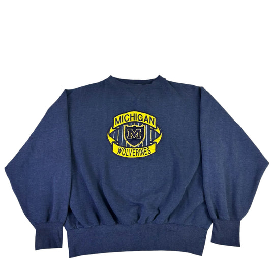 Michigan Vintage Embroidered Crewneck