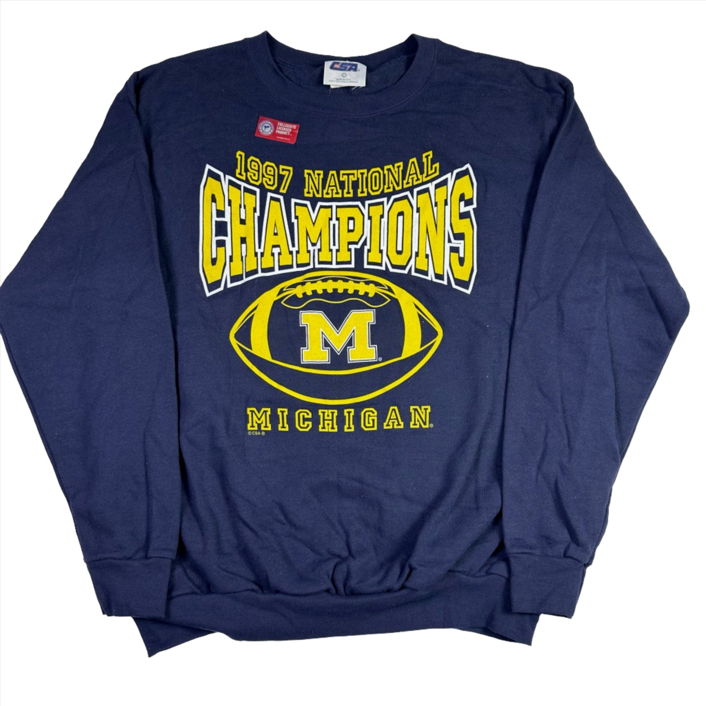 Michigan 1997 National Champions Crewneck