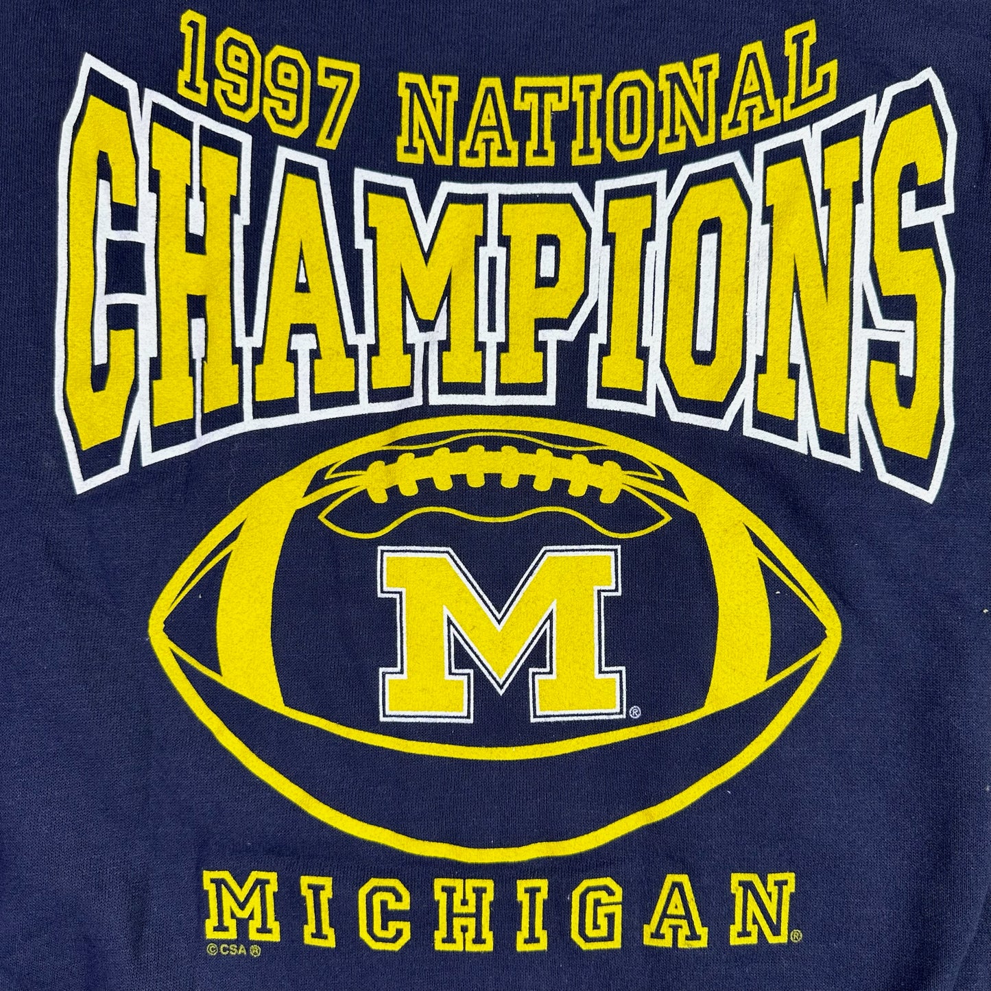 Michigan 1997 National Champions Crewneck