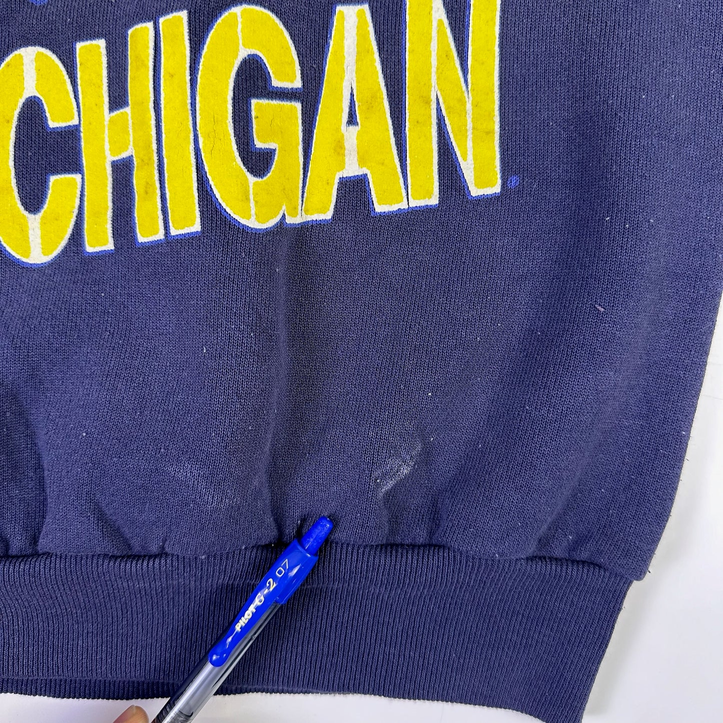 Michigan Script and Graphic Crewneck