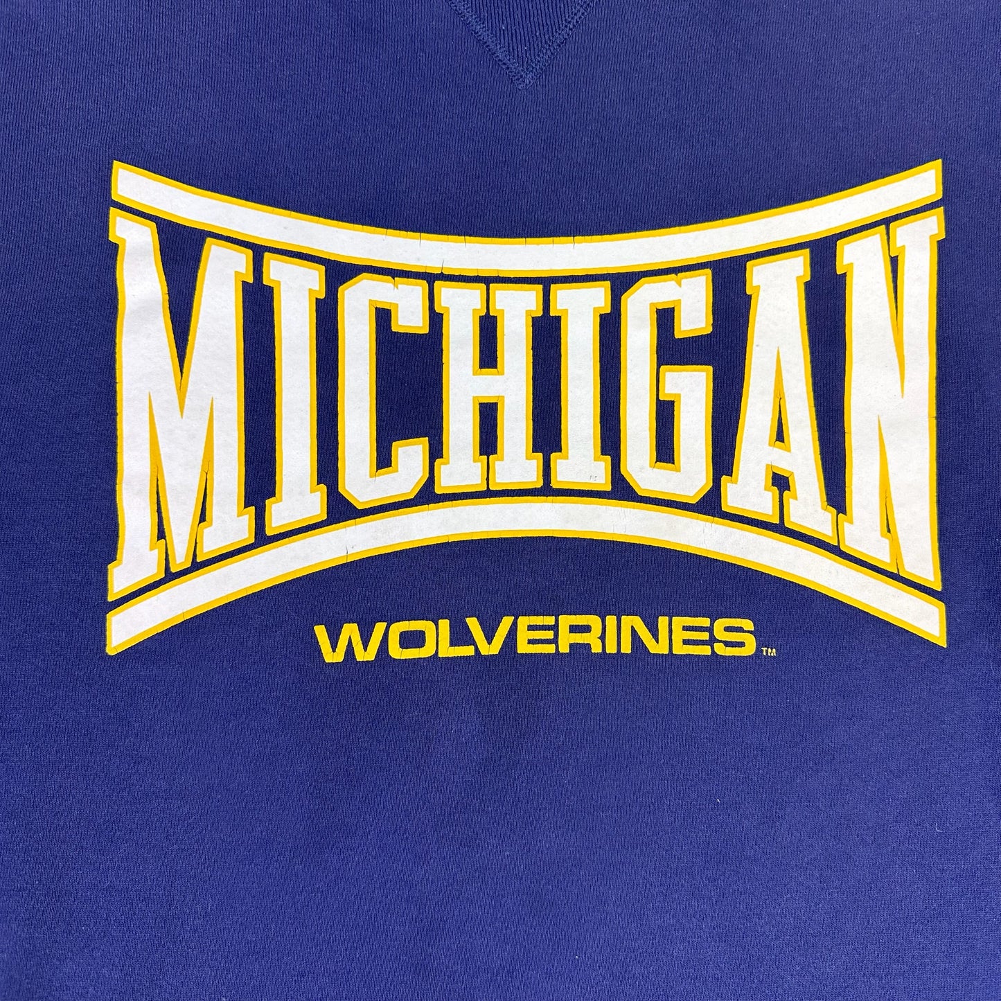 Michigan Vintage Script Crewneck