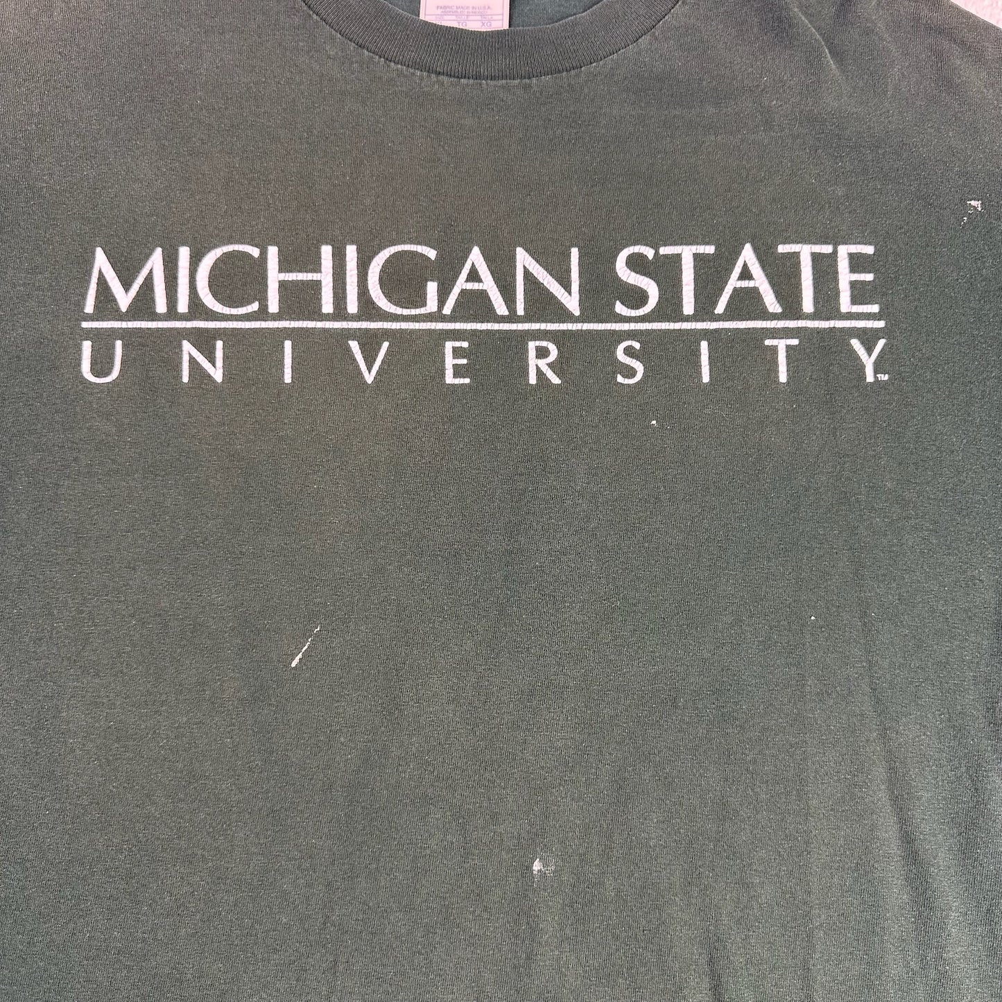 (Distressed) Michigan State Longsleeve Shirt