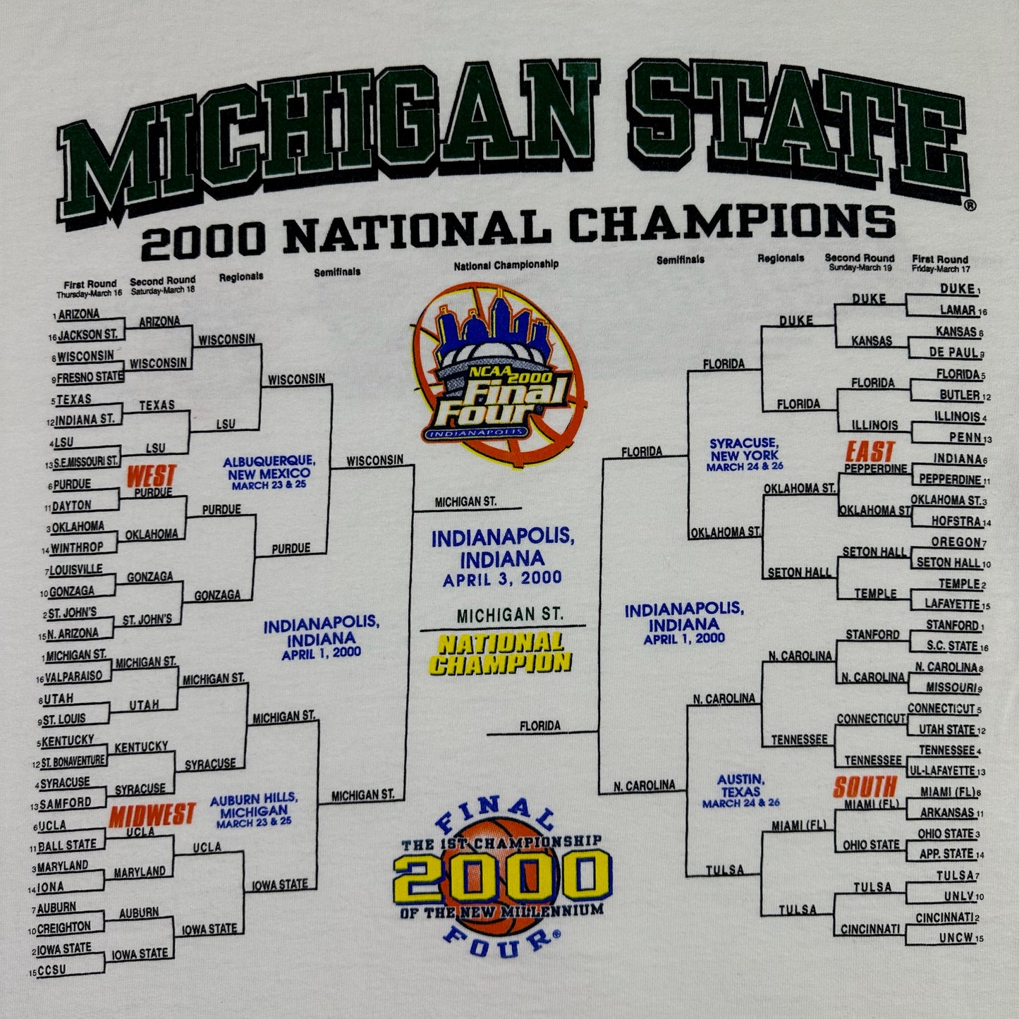 Michigan State National Champions T-Shirt