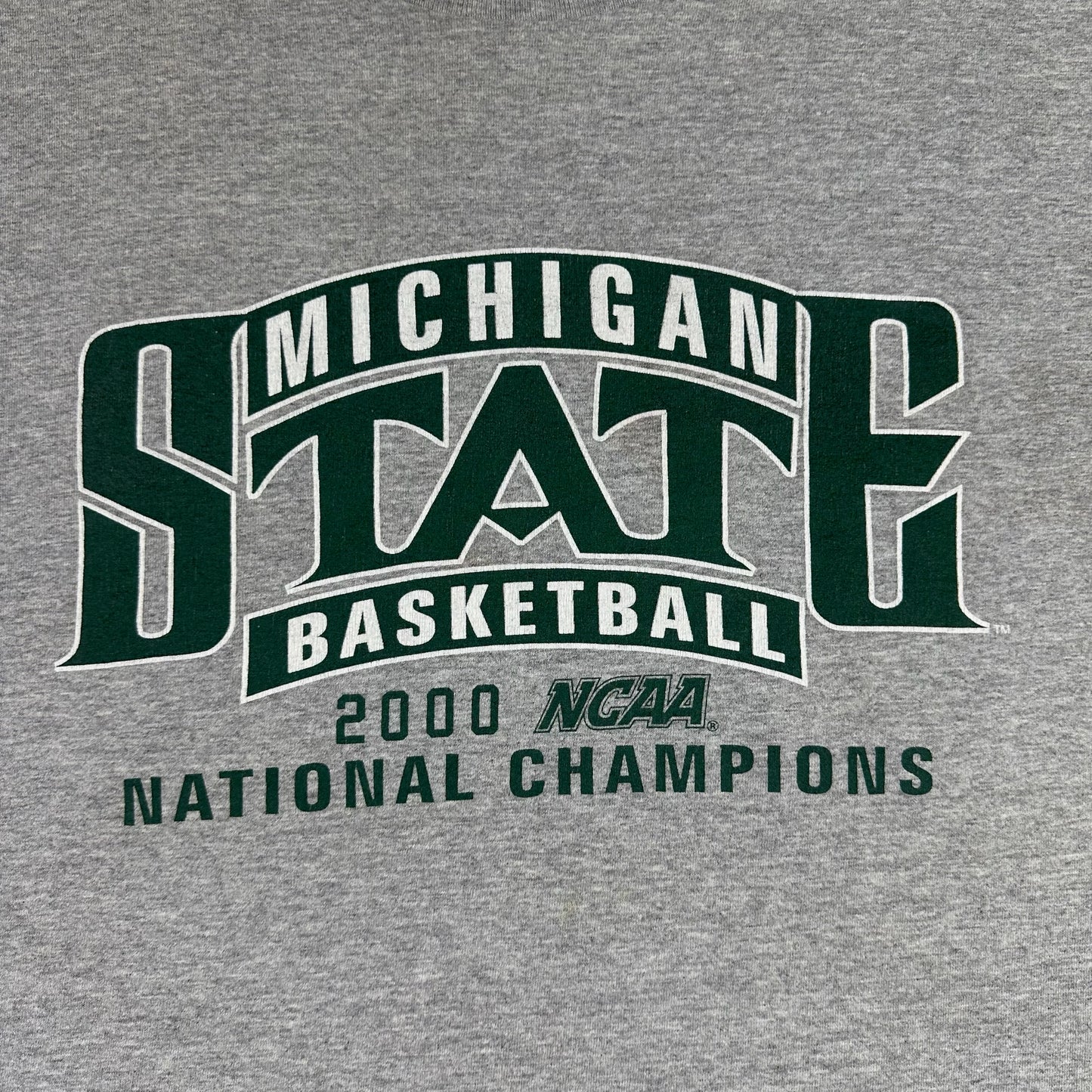 Michigan State Distressed 2000 NCAA Champs T-Shirt