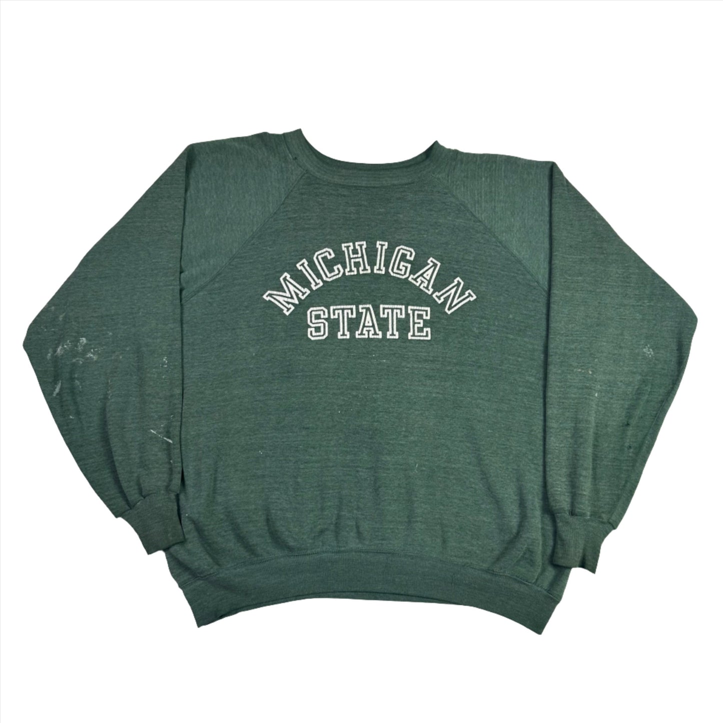 (Distressed) Michigan State Crewneck