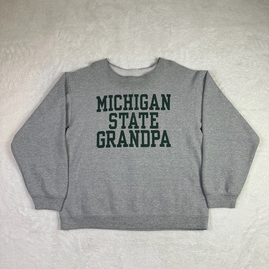 Michigan State Grandpa Crewneck