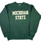 Michigan State Script Crewneck