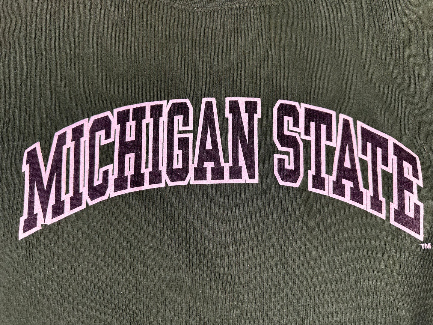 Michigan State Script Crewneck