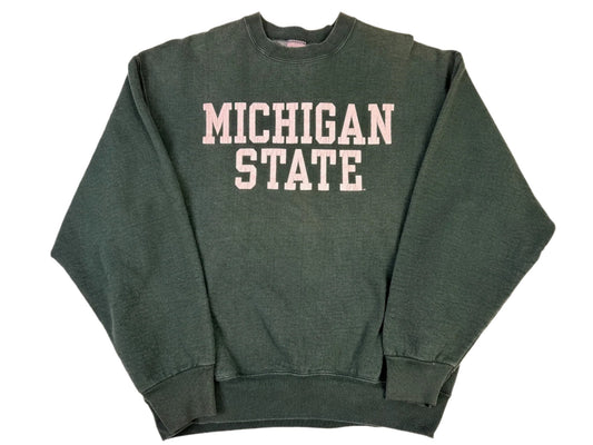 Michigan State Script Crewneck