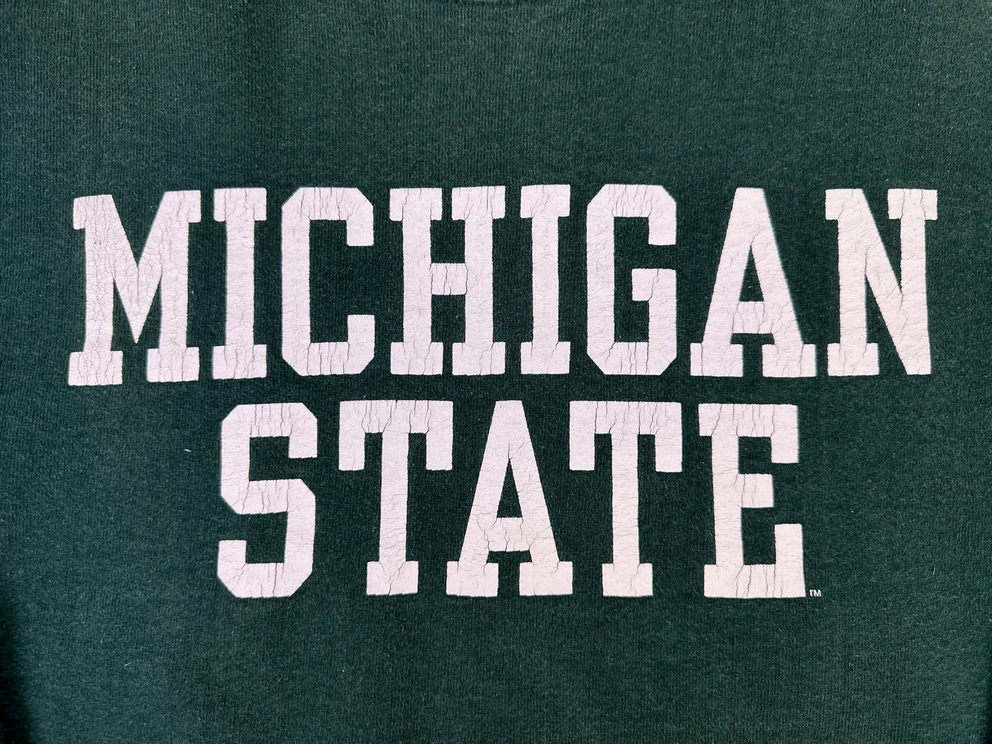 Michigan State Script Crewneck