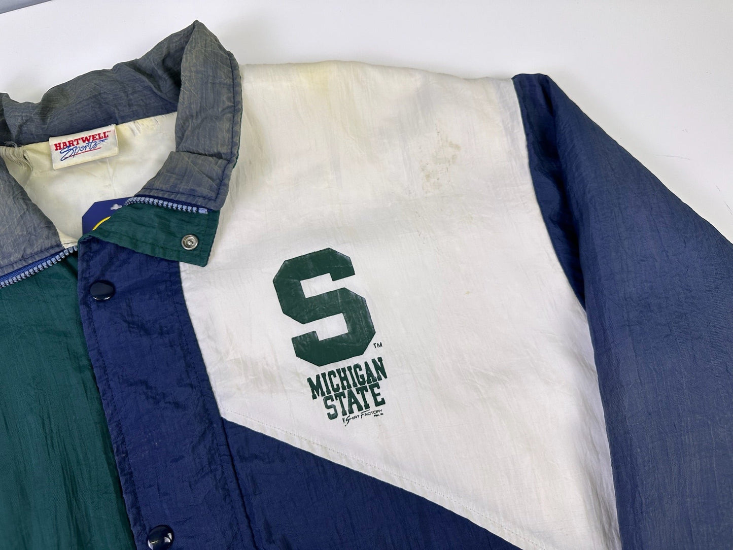 Michigan State Lightweight Puffer Jacket