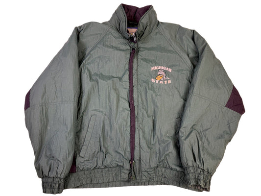 Michigan State Puffer Jacket