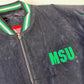 vintage michigan state bomber jacket