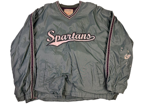 Michigan State Windbreaker (DISTRESSED)