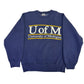 Michigan Vintage Bar Script Crewneck