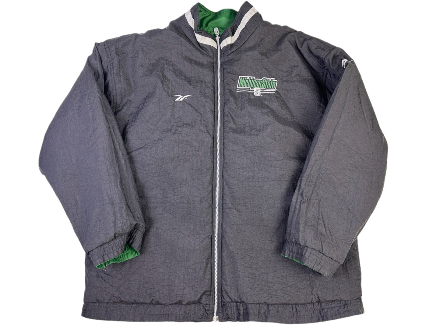 Michigan State Puffer Jacket (reversible)