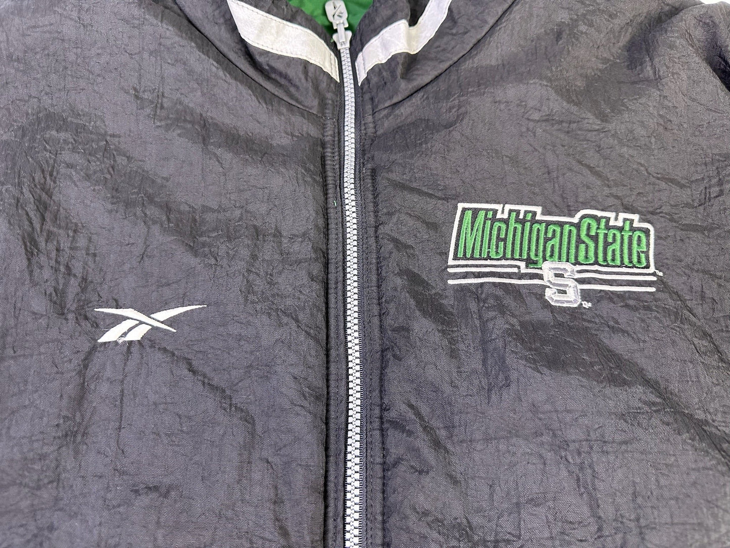 Michigan State Puffer Jacket (reversible)